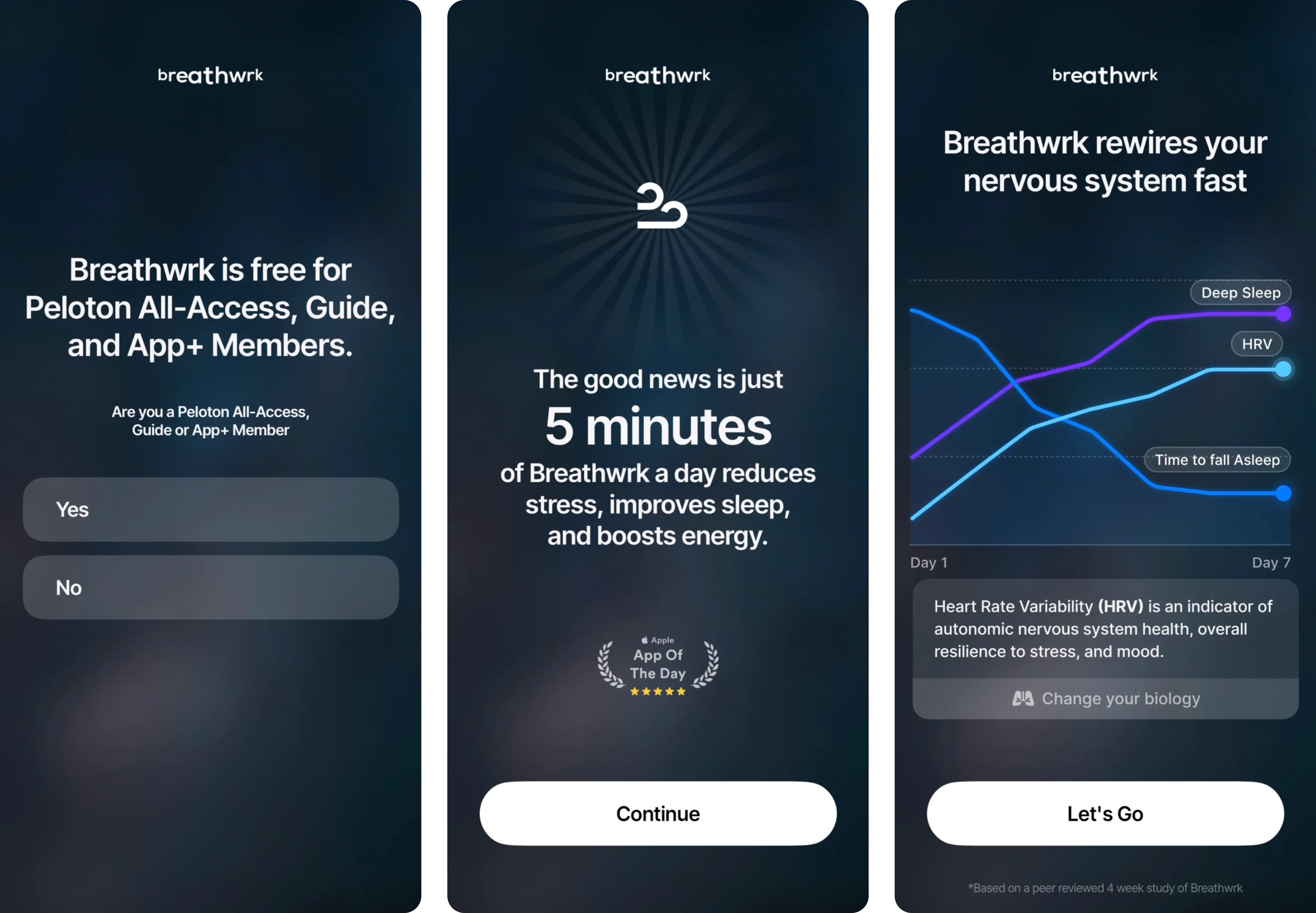 Breathwrk’s benefits-oriented onboarding