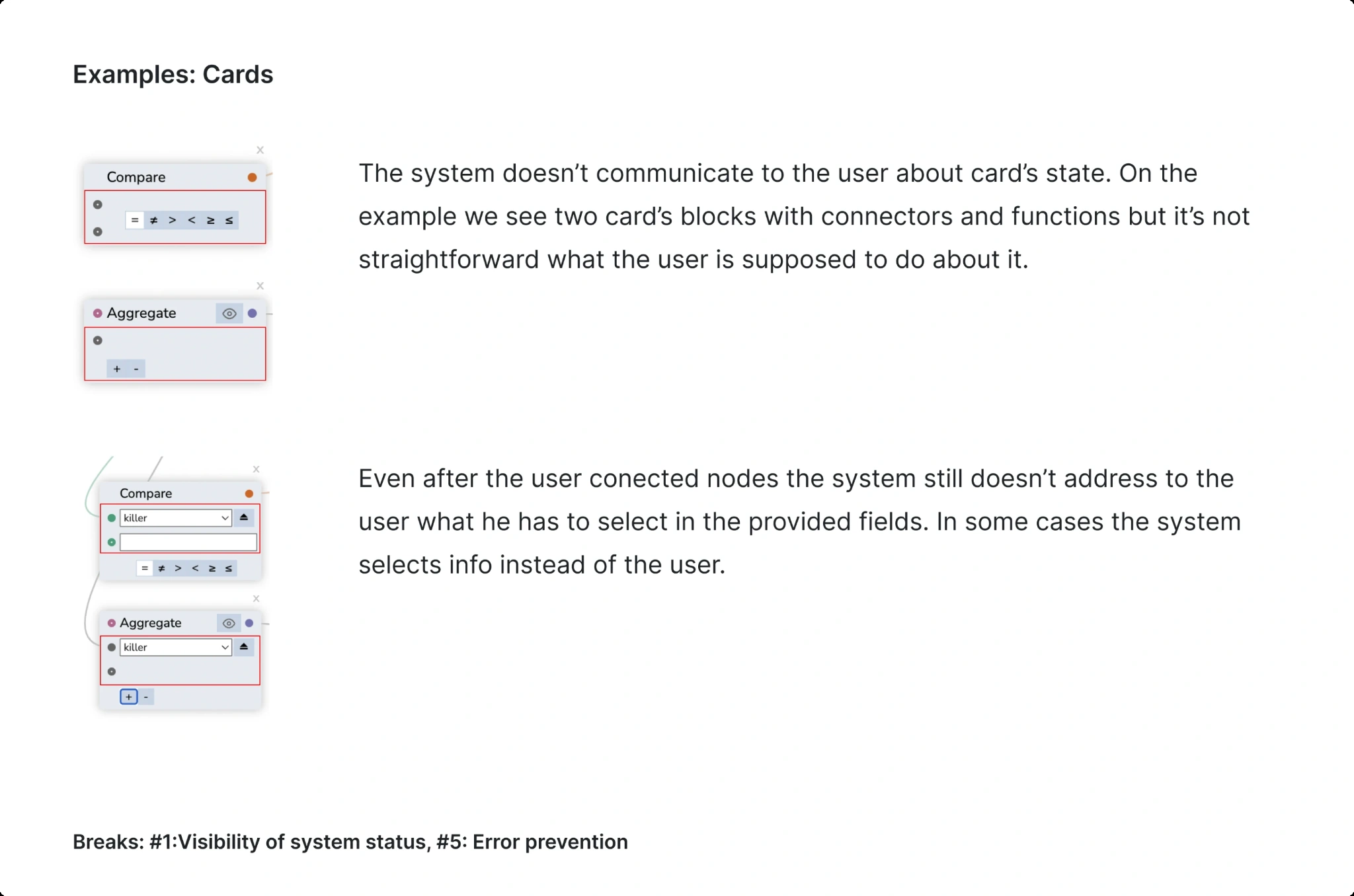 ux audit fragment