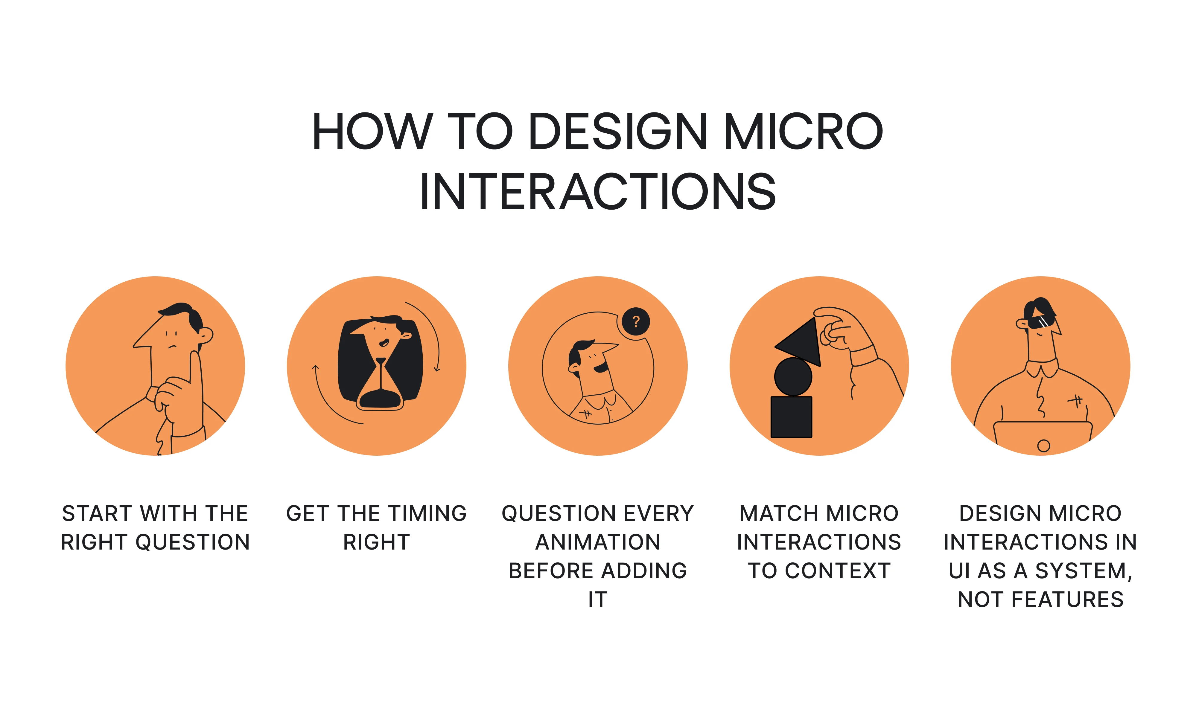 How to design micro interactions