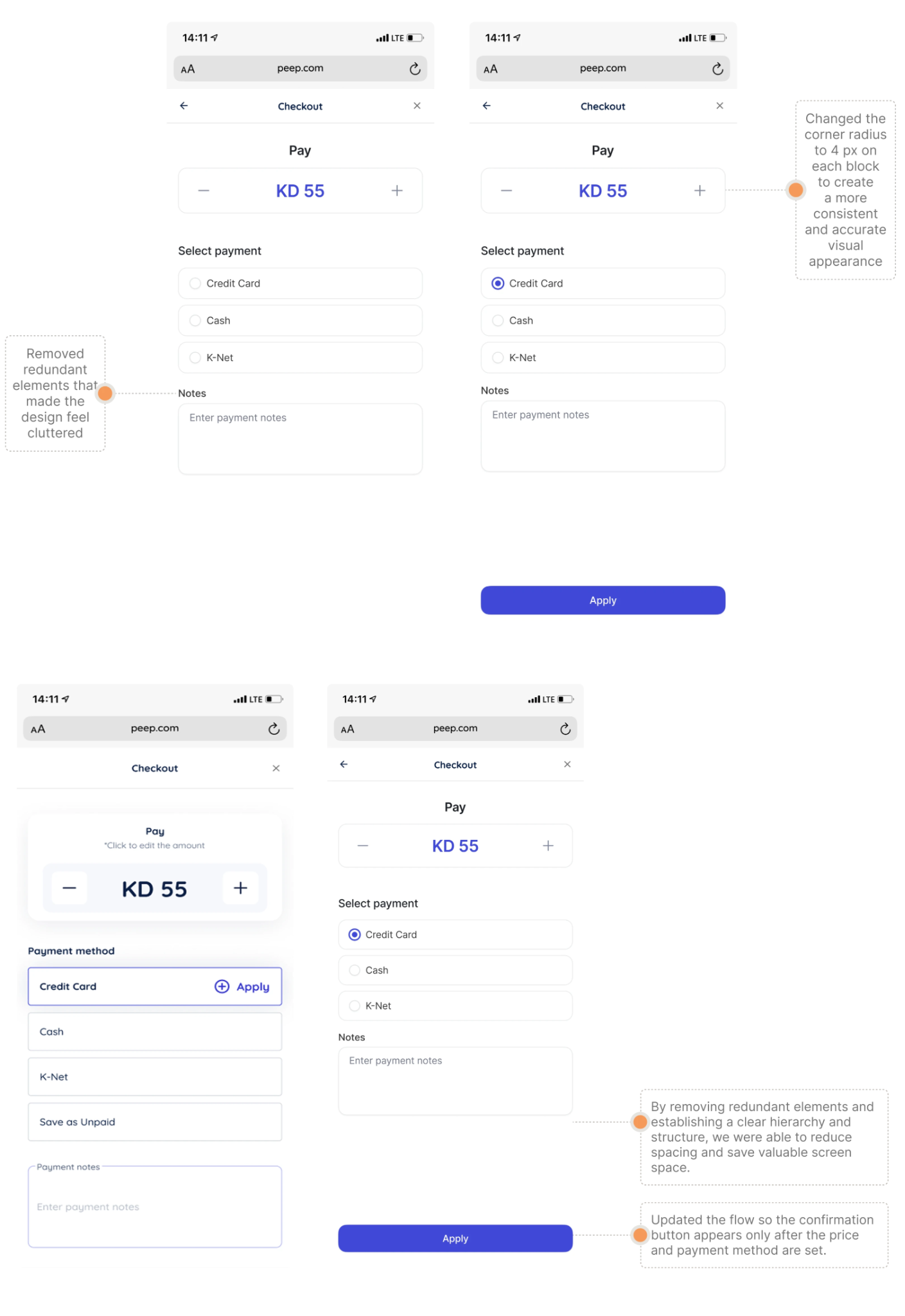 saas redesign