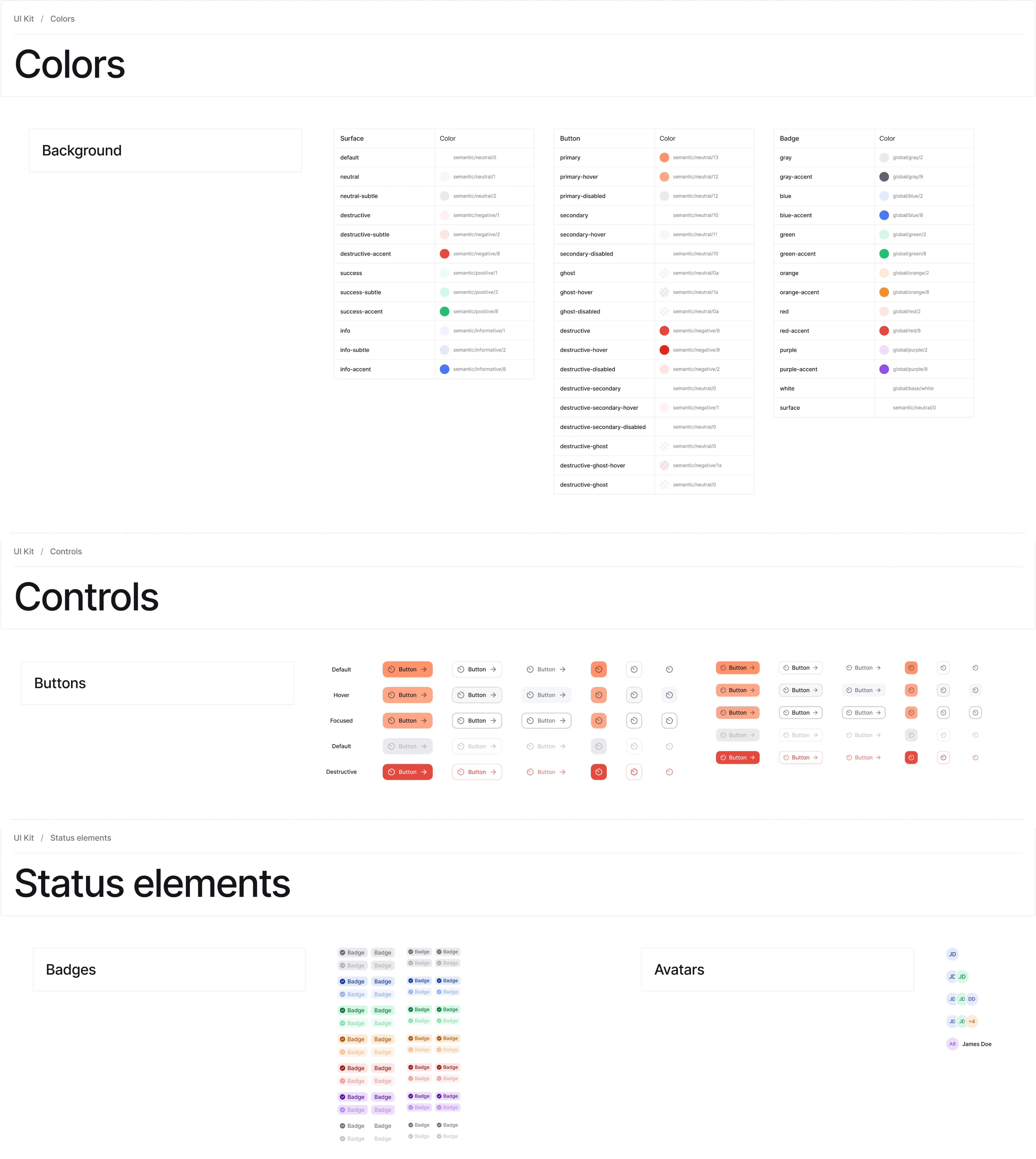 ui kit example