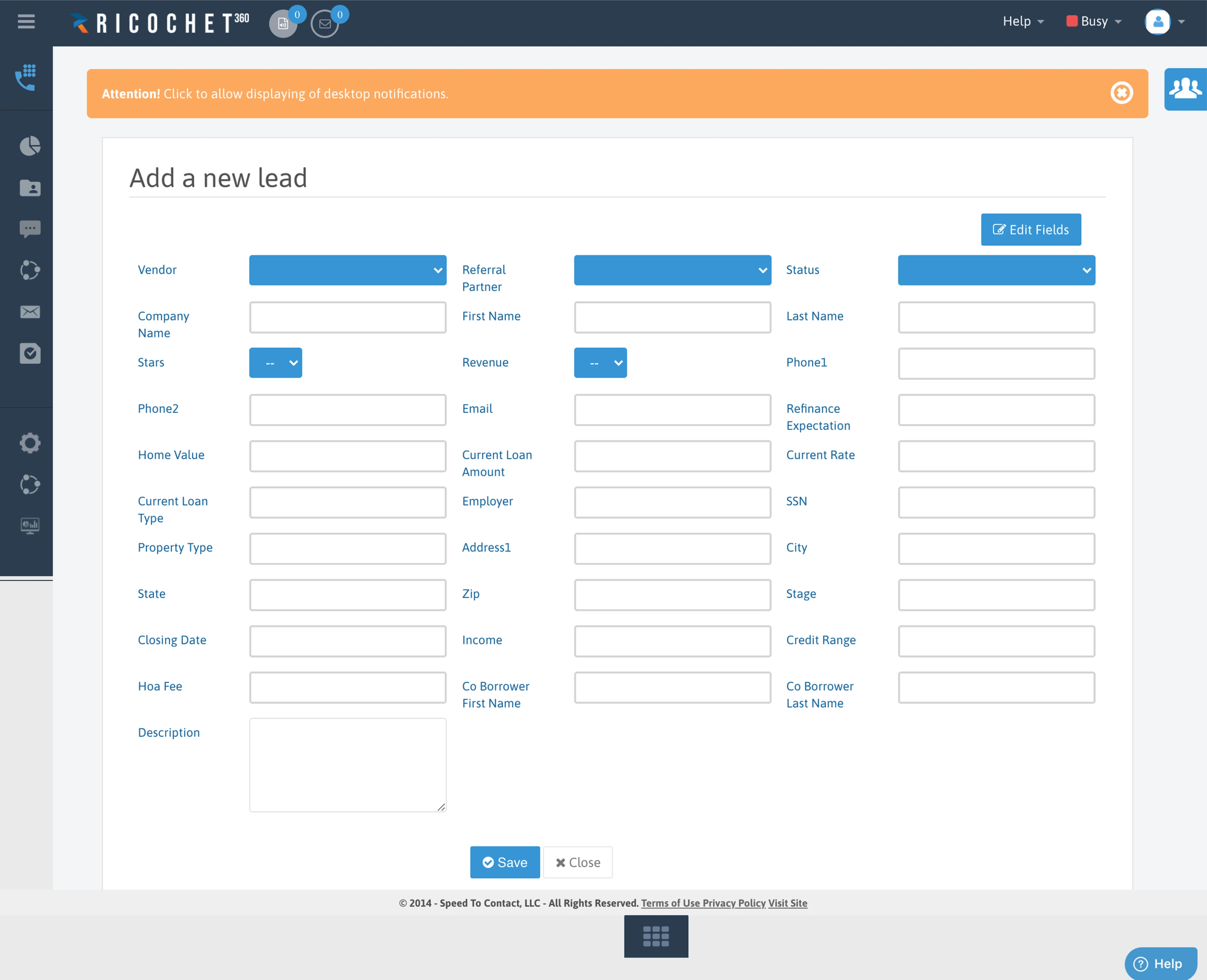 poor crm ux design
