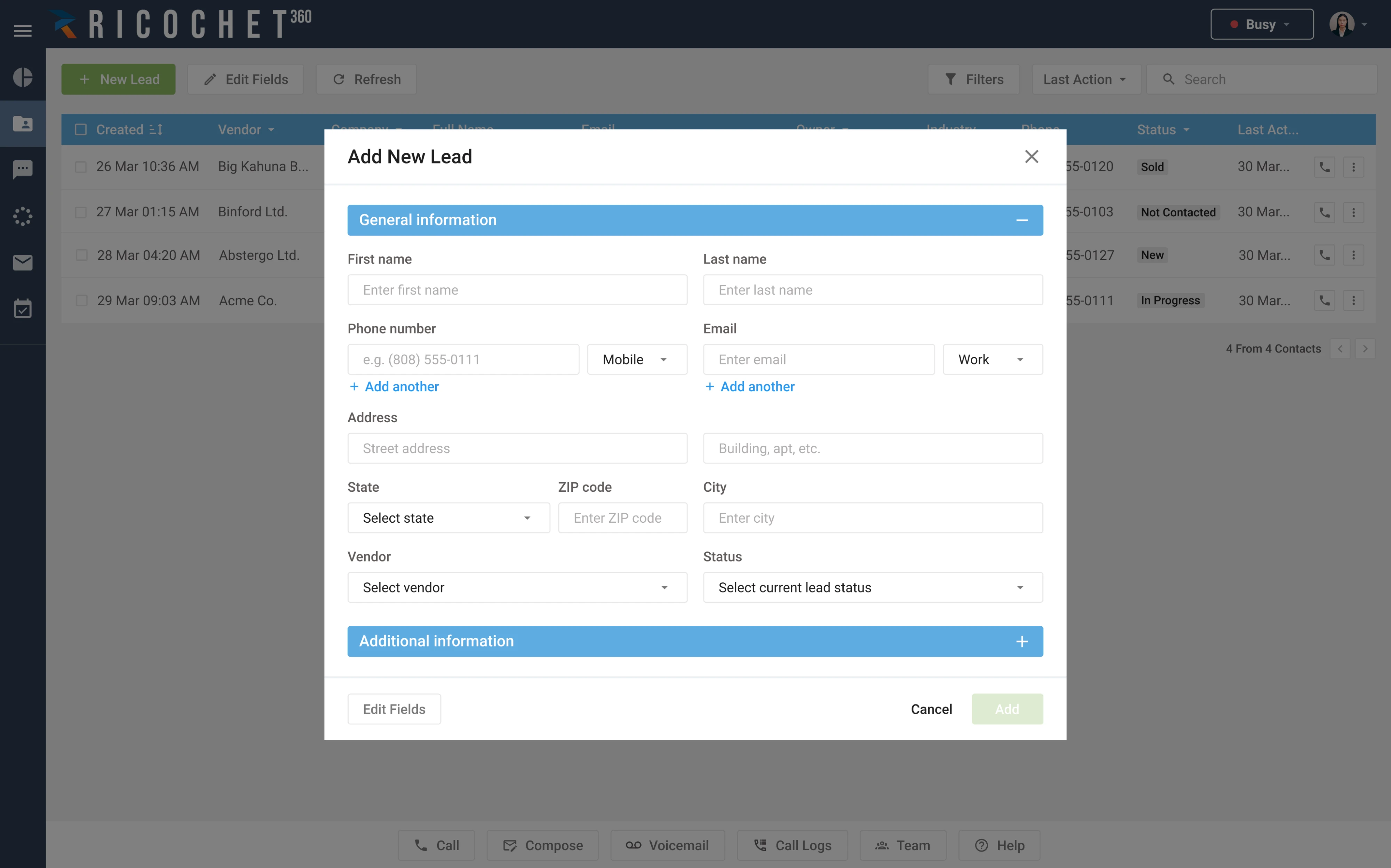 improved crm ux design