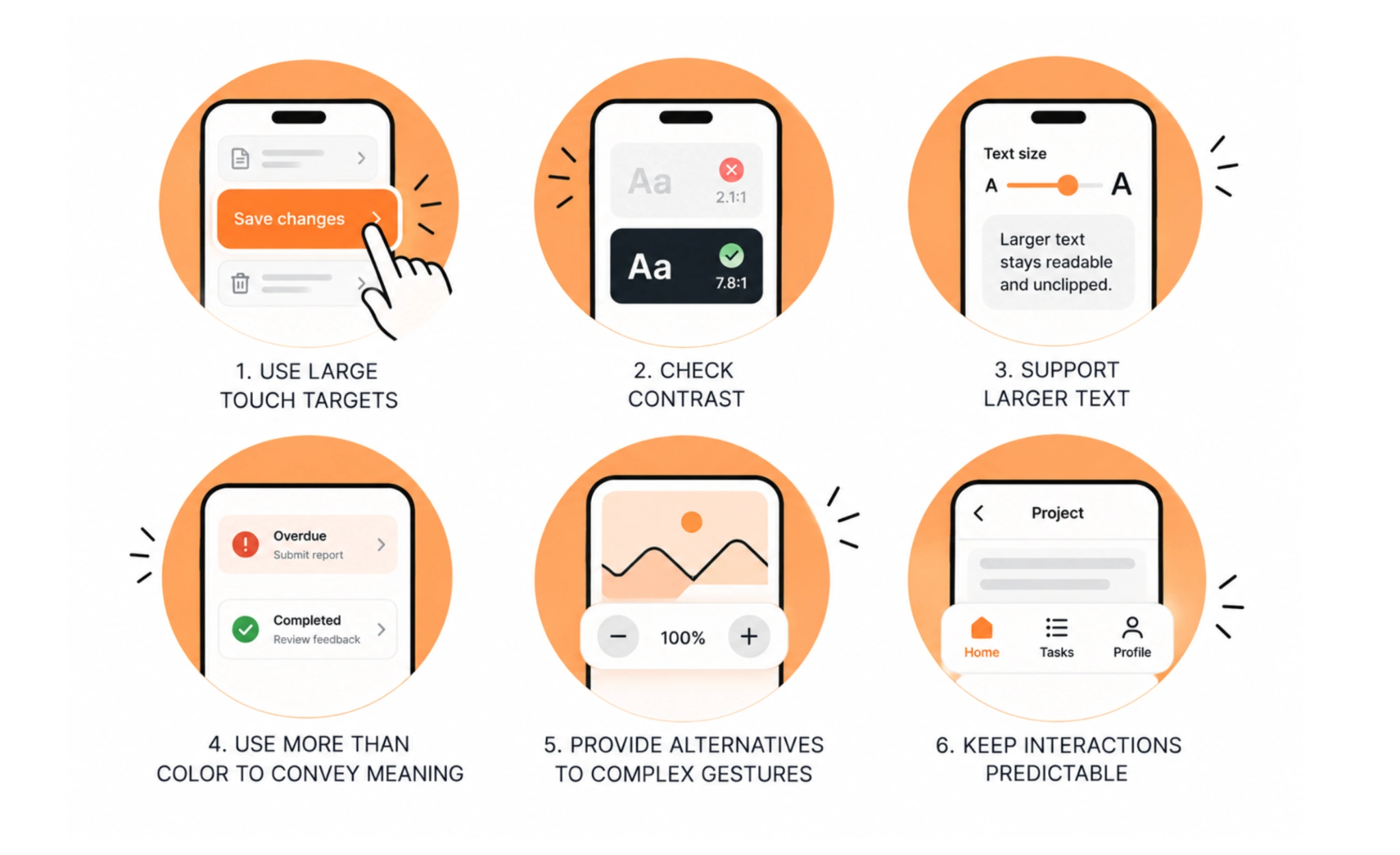 accessibility best practices in mobile ux