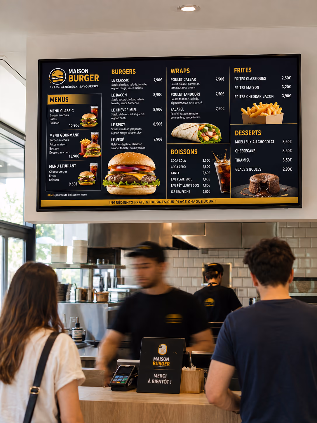Restauration rapide et snacking
