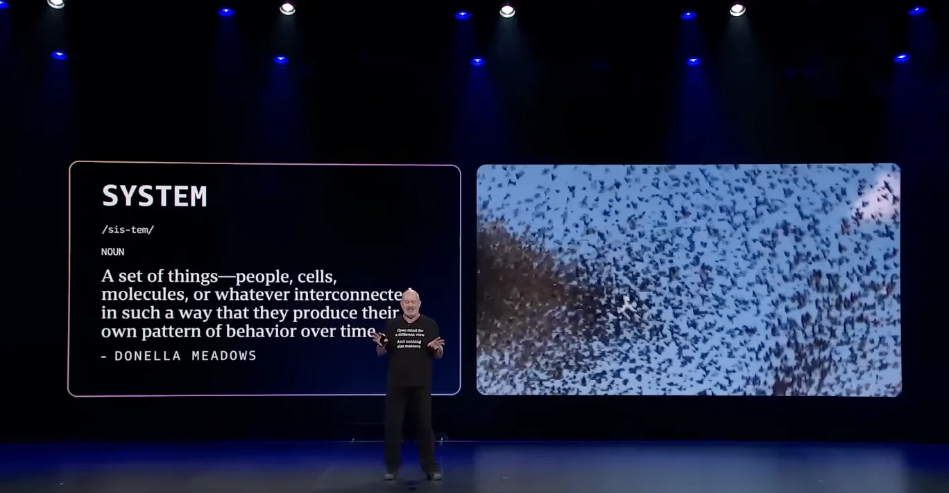 Dr. Werner Vogels, President and CTO of Amazon is introduced to give his re:Invent 2025 keynotes