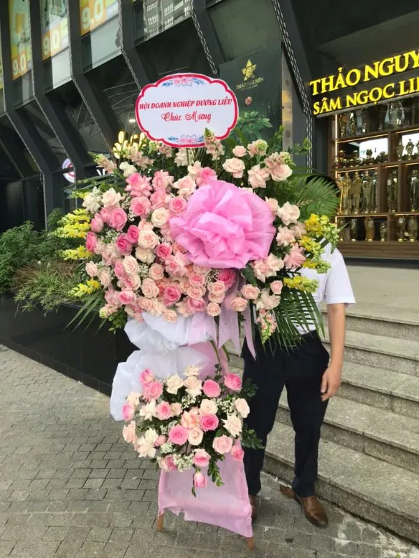 Hoa Mừng Lễ Khởi Công - HKT 888