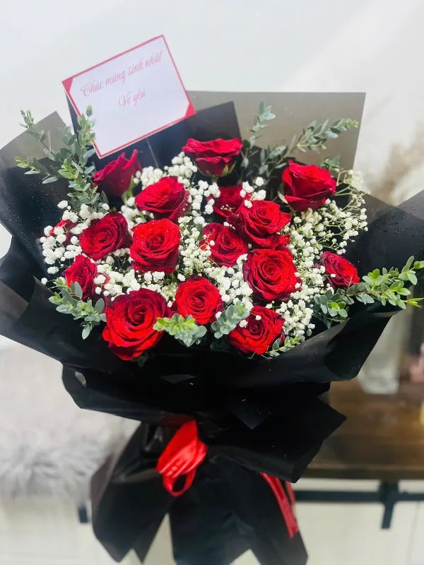 Bó Hoa Hồng Đỏ - NSN 012
