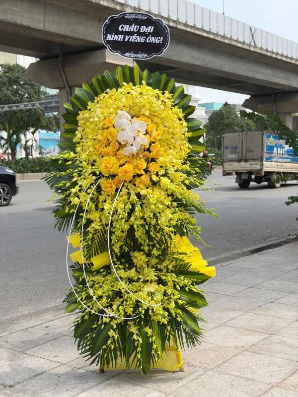 Hoa Chia Buồn Lớn Tuổi - HCB.10