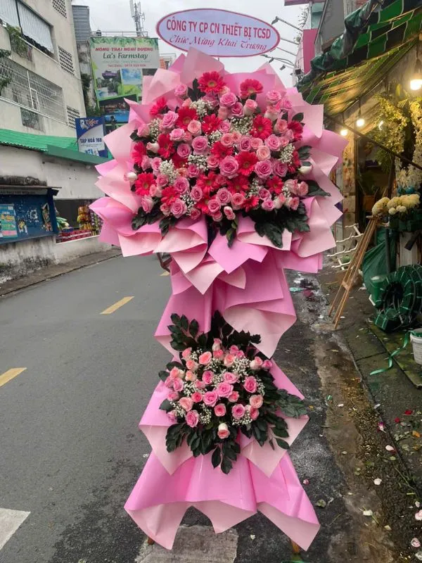 Lẵng Hoa Mừng Khai Trương - HKT.03