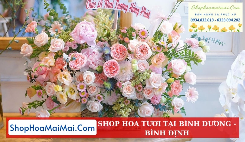 Shop Hoa Tươi Tại Bình Dương