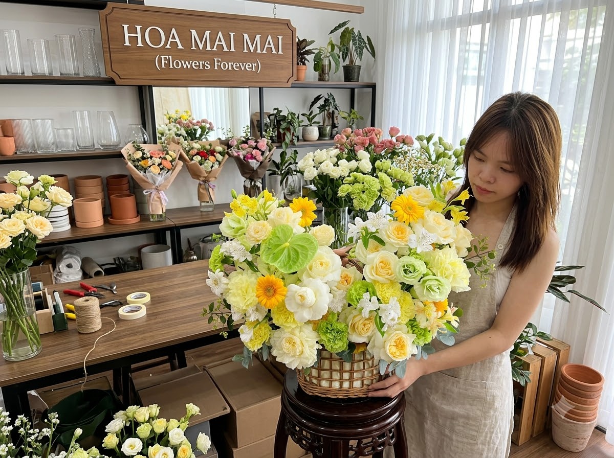 đặt hoa online Nam Định