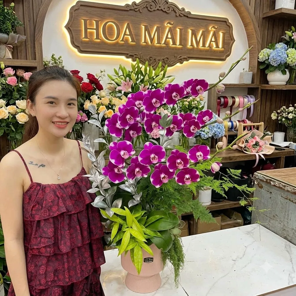 Cửa Hàng Hoa Lan Hồ Điệp Tại Yên Bái