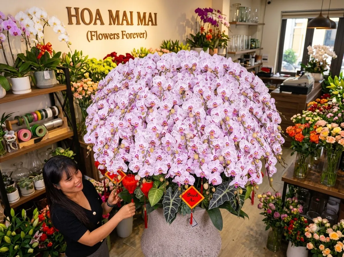 Tiệm Hoa Lan Hồ Điệp Huế