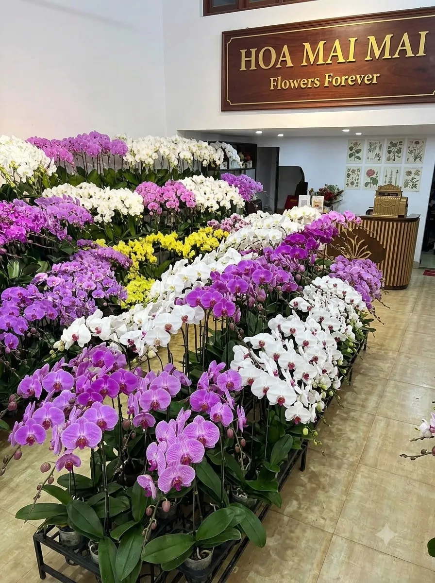 Tiệm Hoa Lan Hồ Điệp Huế