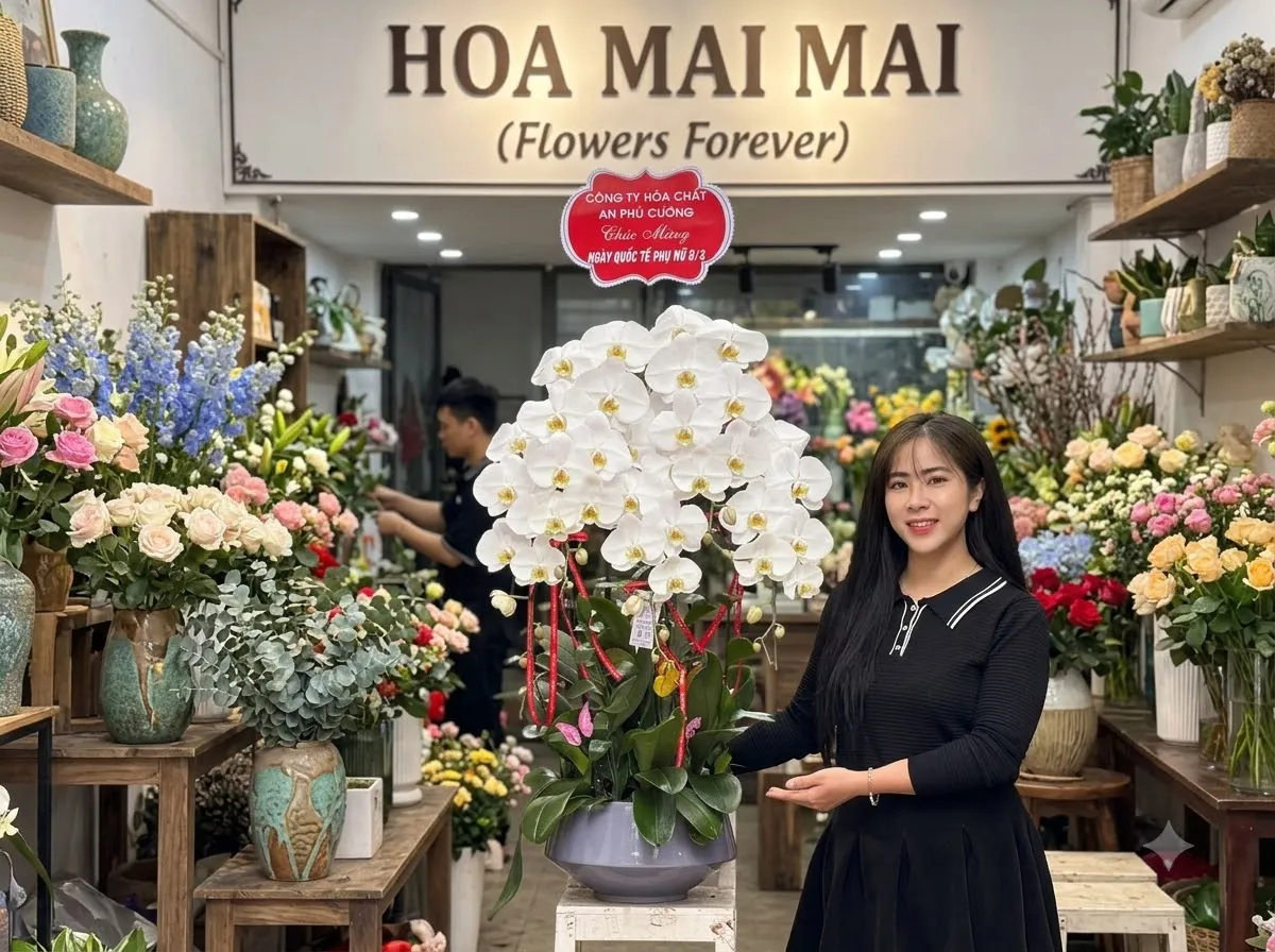 Chậu Lan Hồ Điệp Chất Lượng Phù Ninh, Phú Thọ