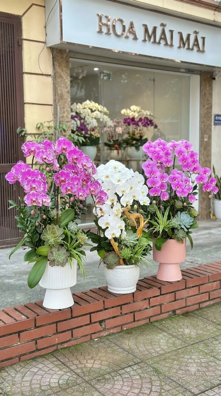 Chậu Lan Hồ Điệp Nổi Tiếng Trà Ôn, Vĩnh Long