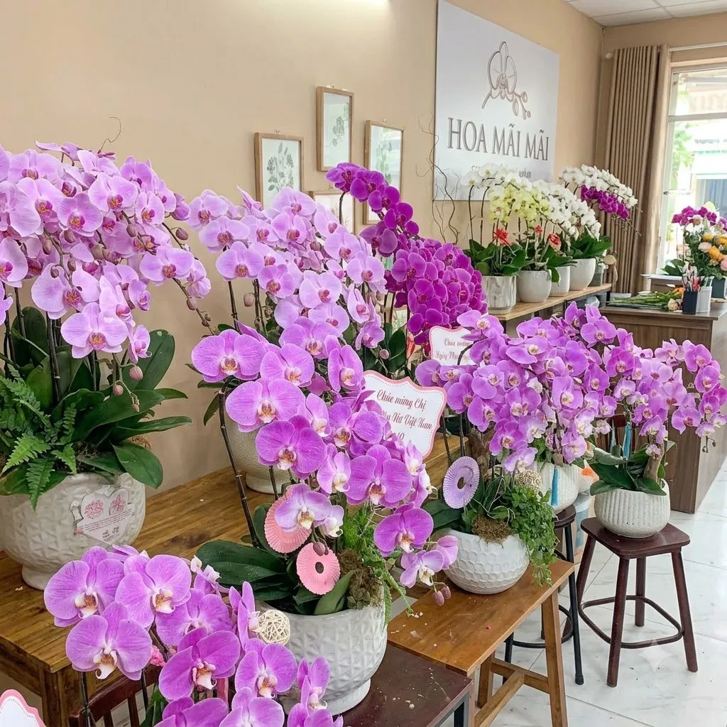Chậu Lan Hồ Điệp Nổi Tiếng Trà Ôn, Vĩnh Long