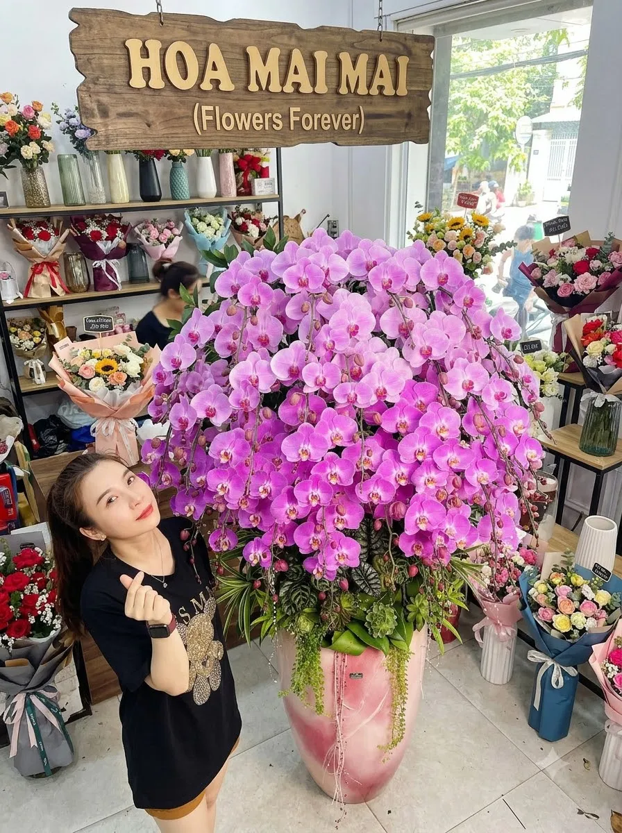 Tiệm Lan Hồ Điệp Thiết Kế Ngọc Lặc, Thanh Hóa