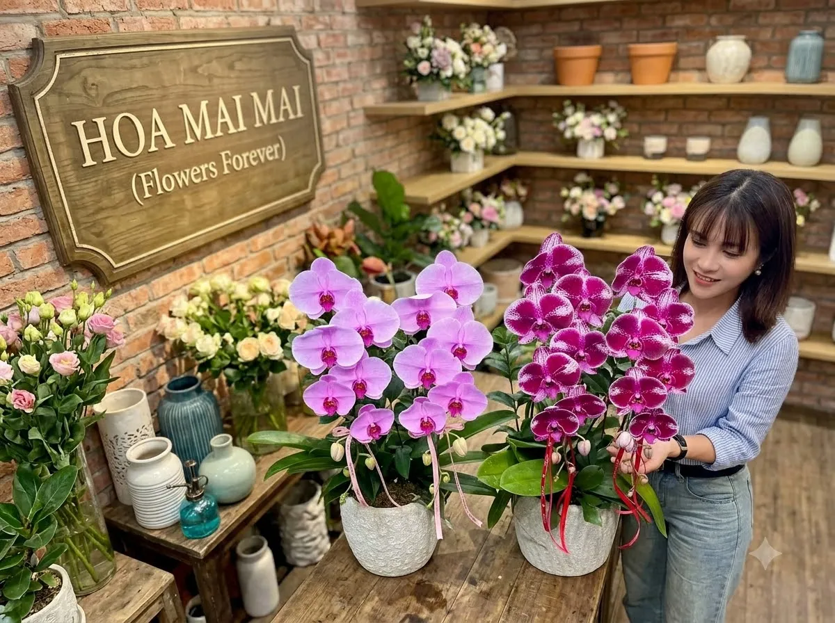 Tiệm Hoa Lan Hồ Điệp Đồng Hới, Quảng Bình