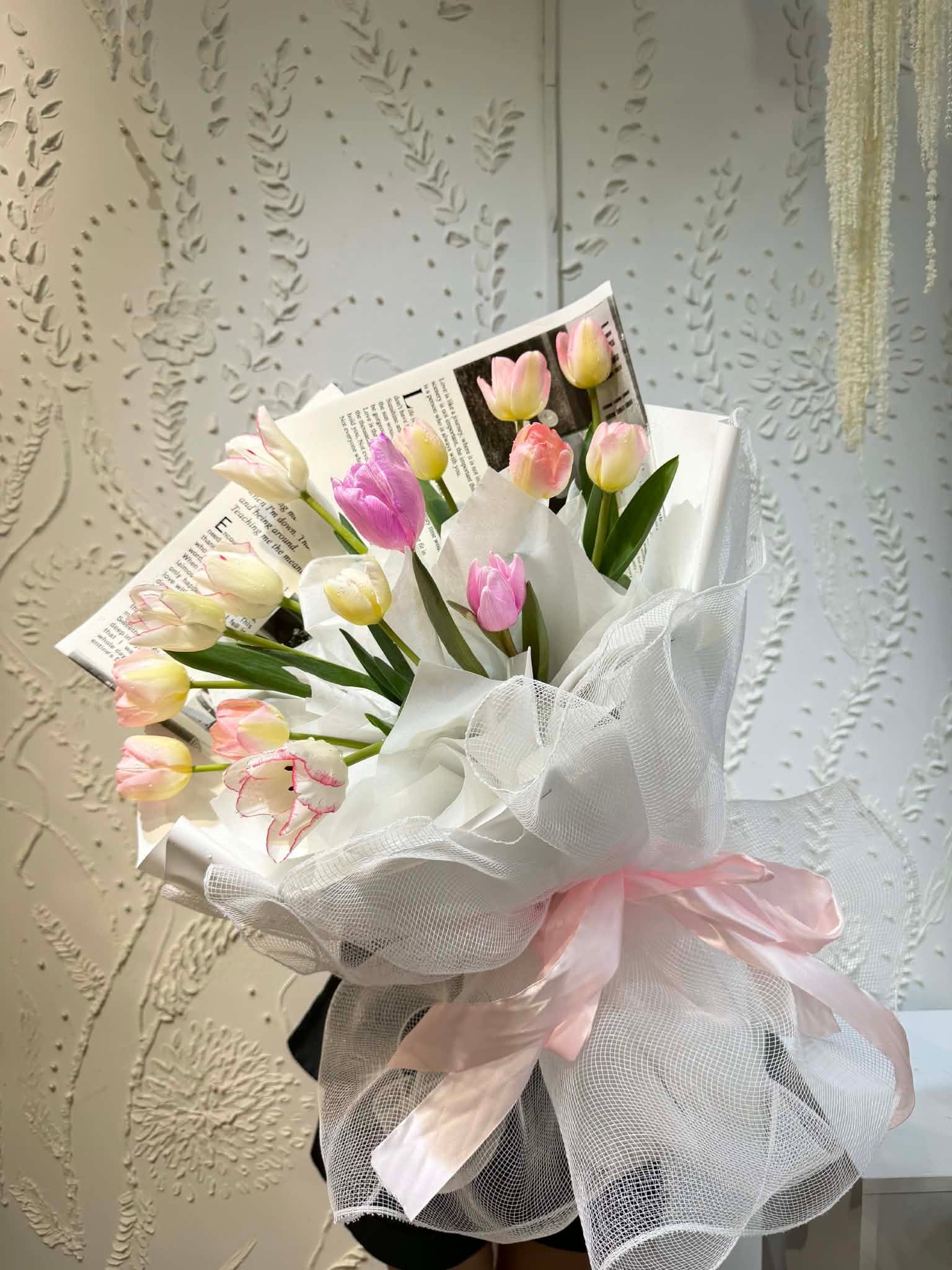 Giỏ Hoa Tulip Đa Dạng Mẫu Mã Điện Biên