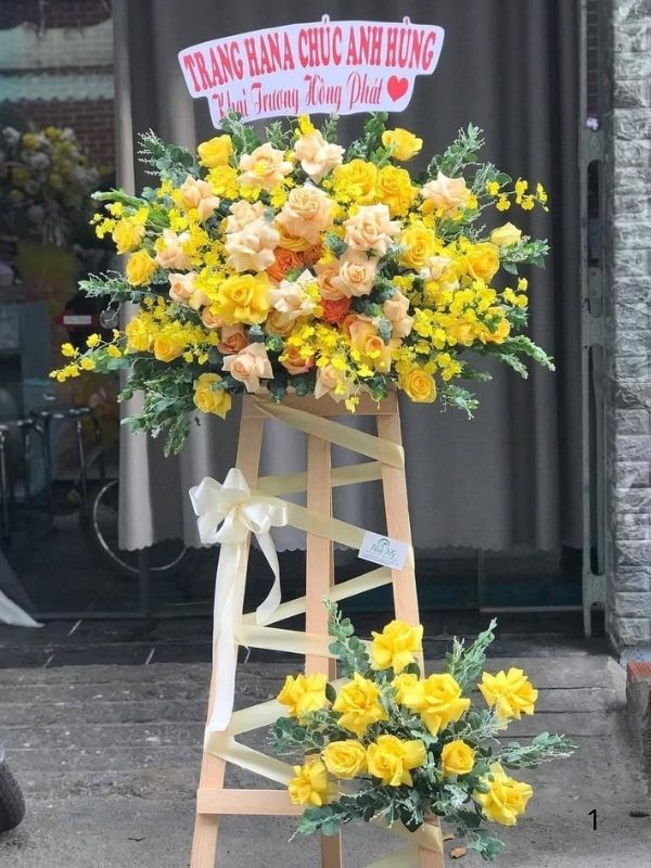 Lẵng Hoa Hội Nghị - HKT 113