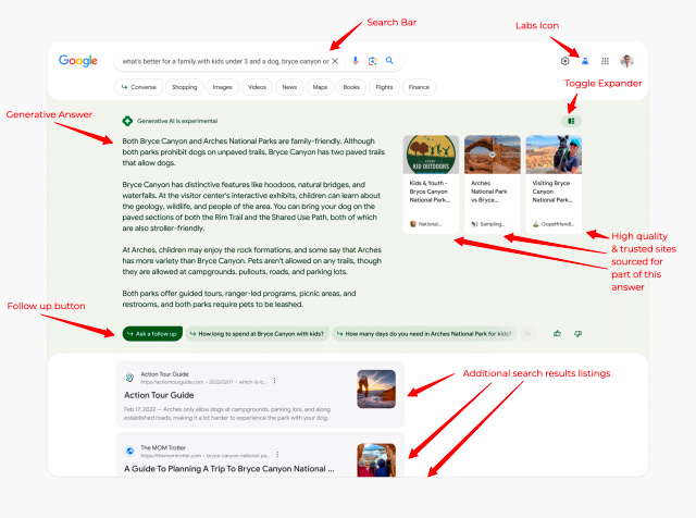 Google's Search Generative Experience