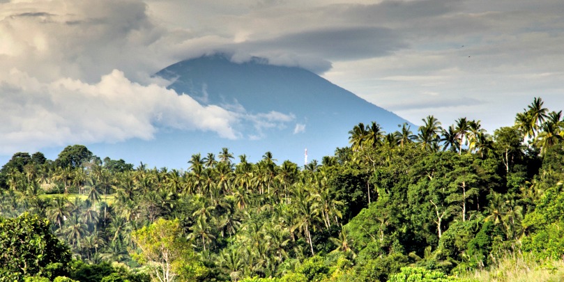 volcano in java indonesia