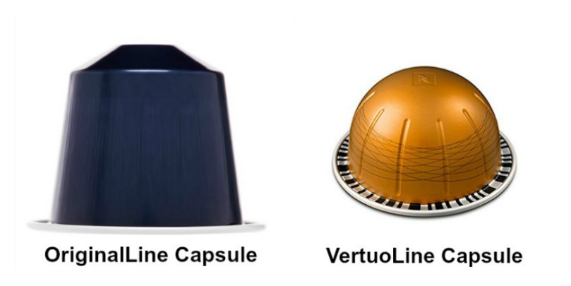 nespresso originalline vs vertuoline capsules