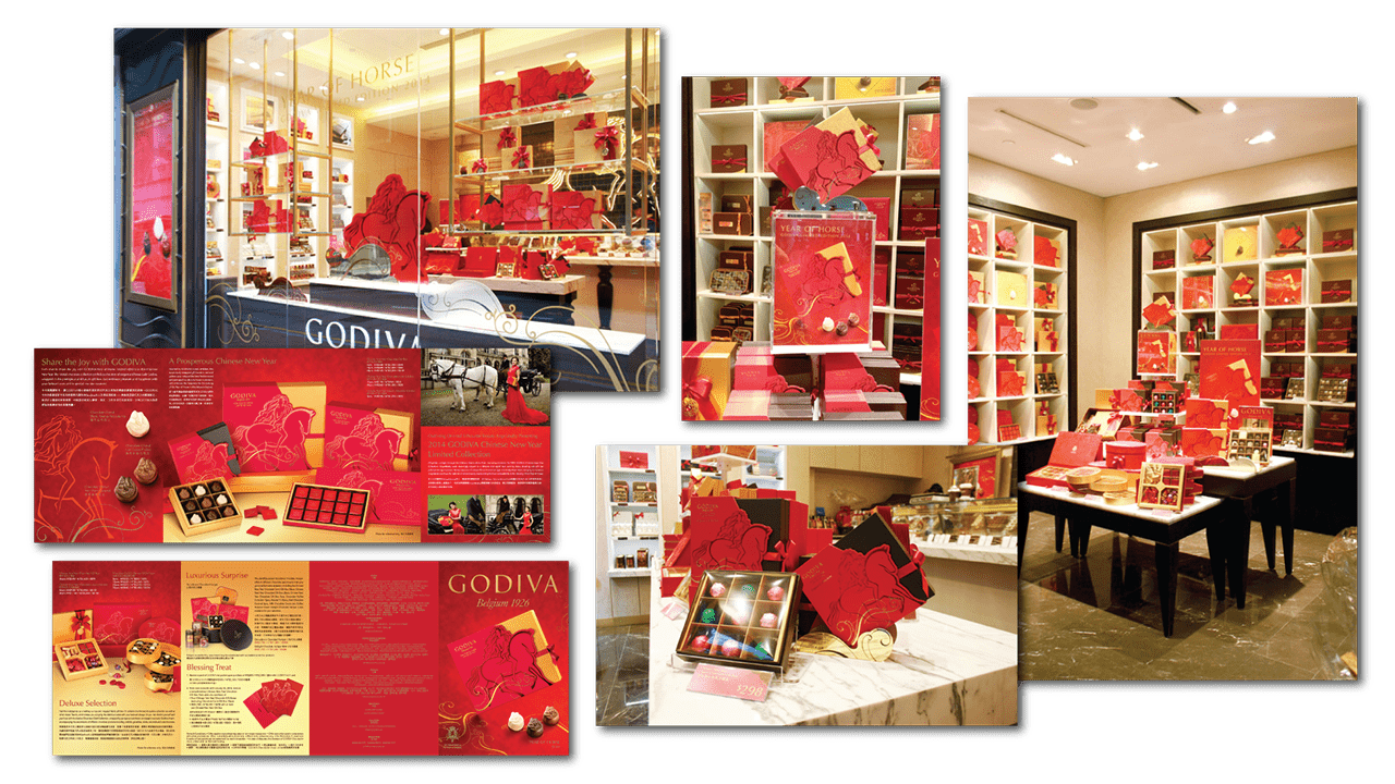 Godiva CNY Retail Setup