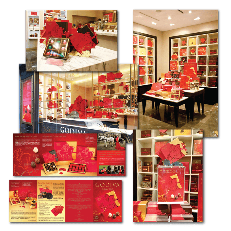 Godiva CNY Retail Setup
