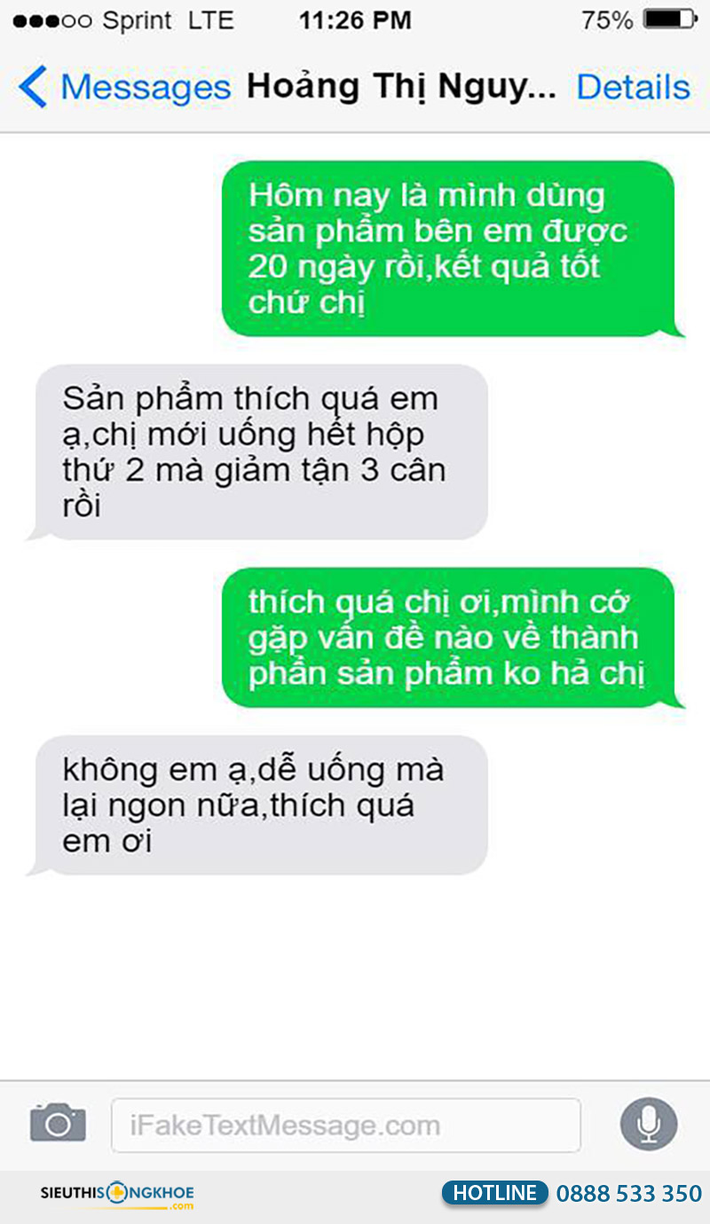 review khách hàng viên sủi slim hami