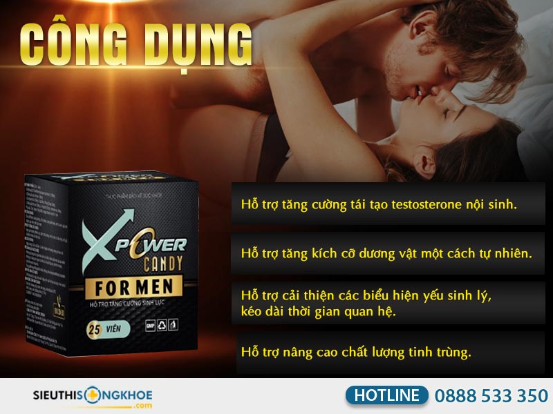 công dụng xpower for men