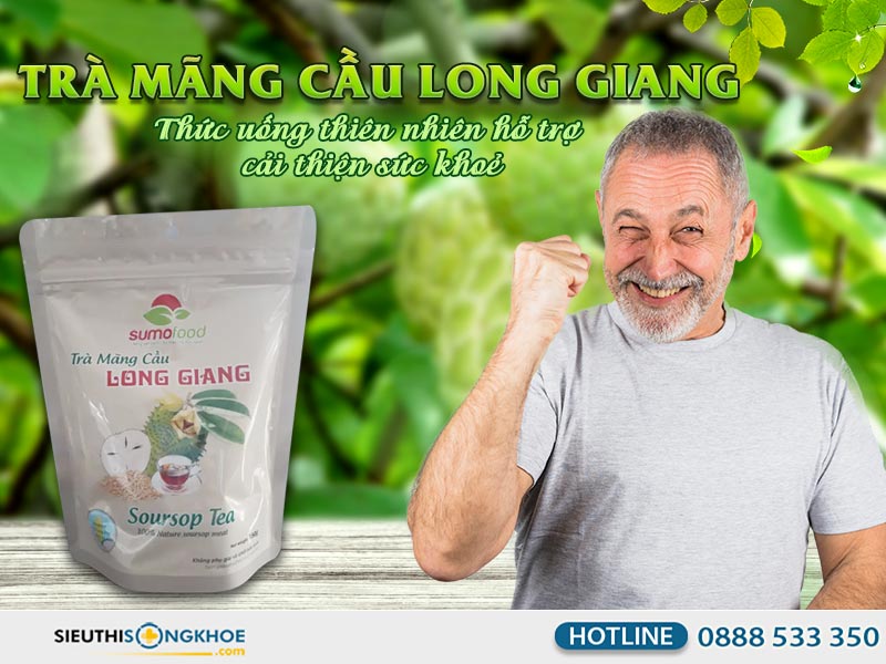 trà mãng cầu long giang