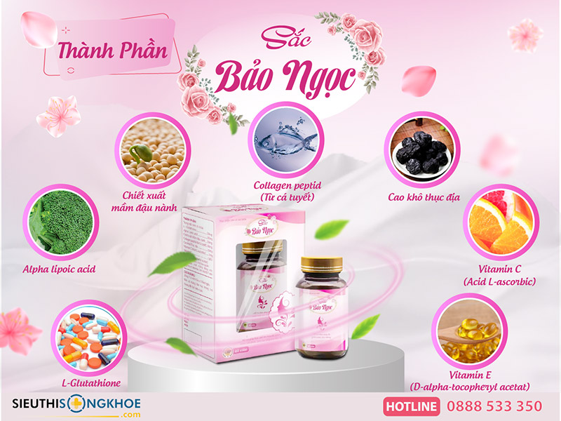 thành phần viên uống sắc bảo ngọc