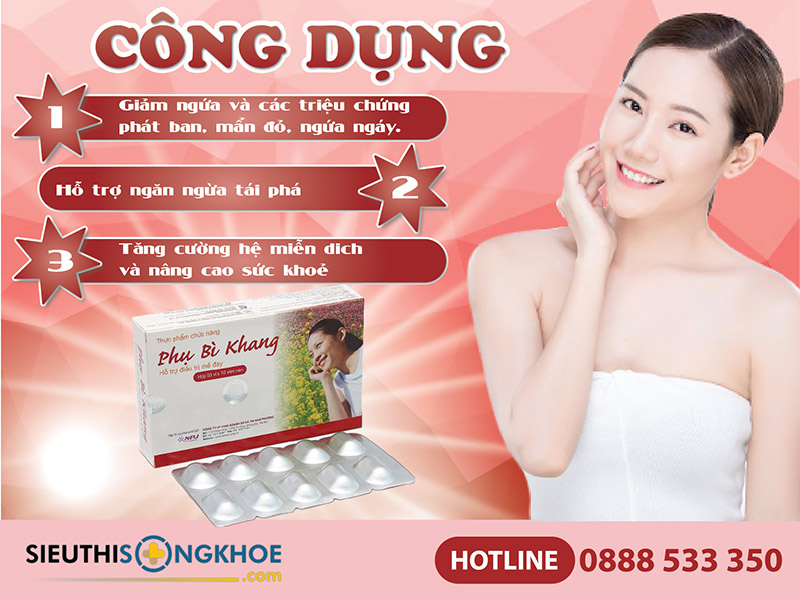công dụng viên uống phụ bì khang