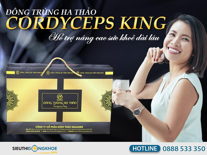 đông trùng hạ thảo cordyceps king