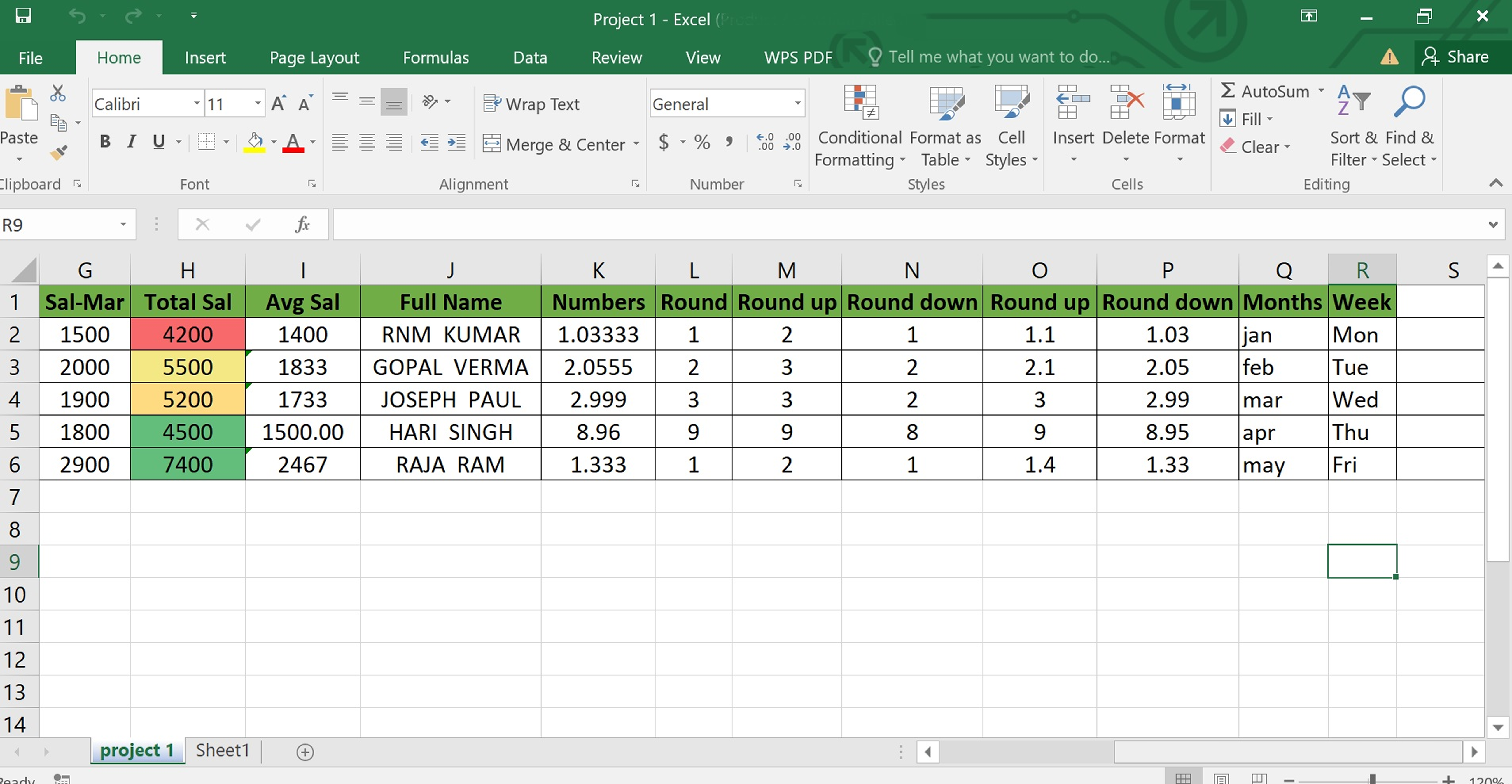 Modèle de planning de garde sur Excel avec rotations et horaires personnalisés
