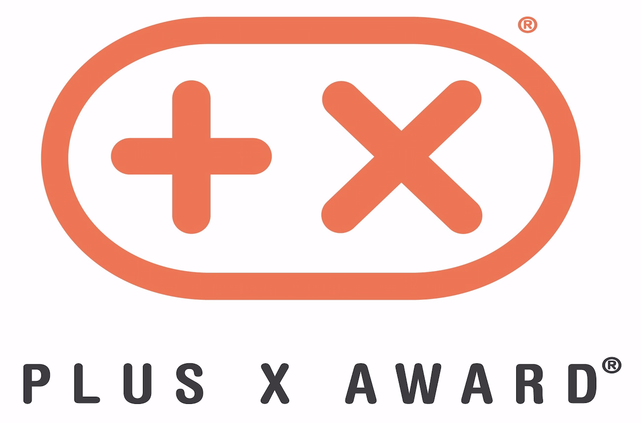 Plus X Award Logo
