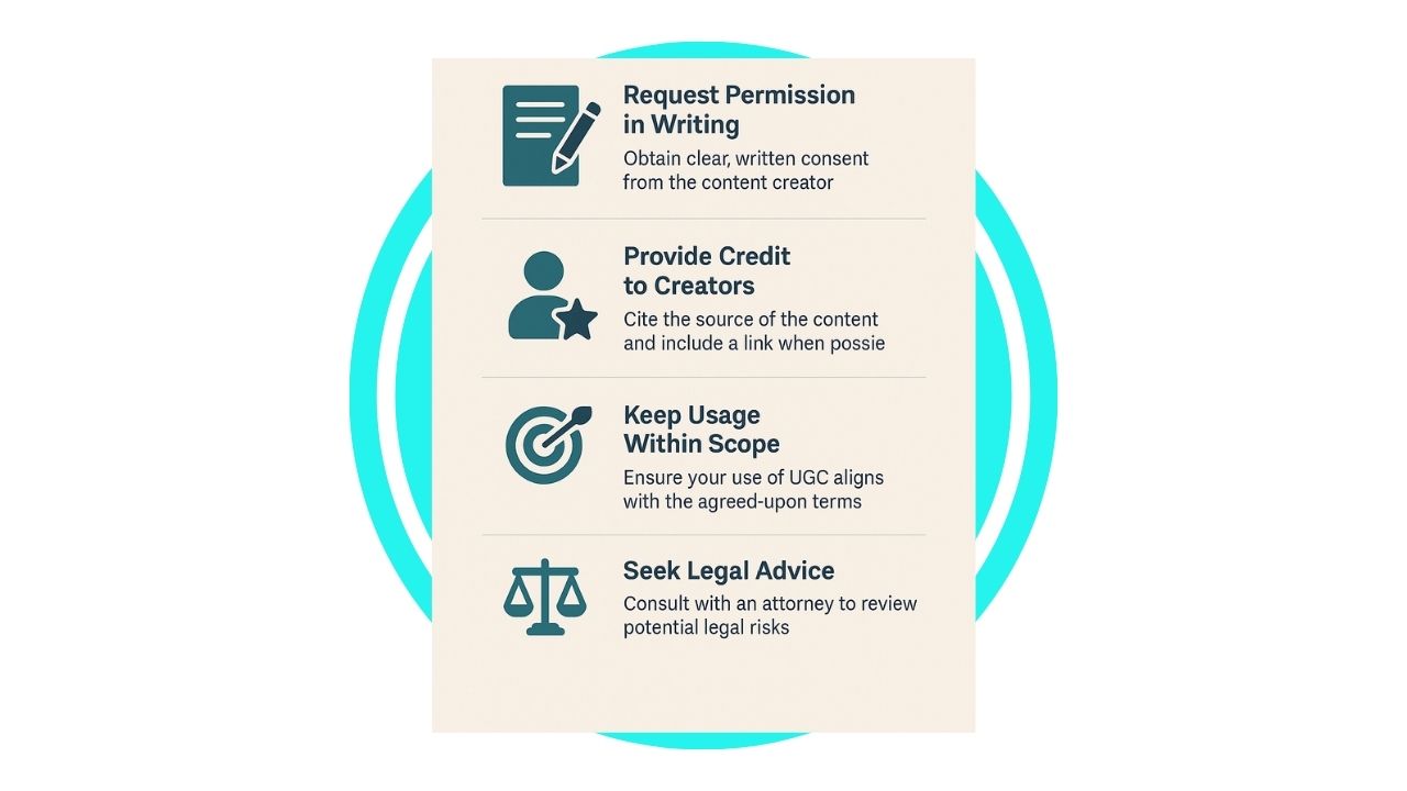 Image showing how to use Legal UGC