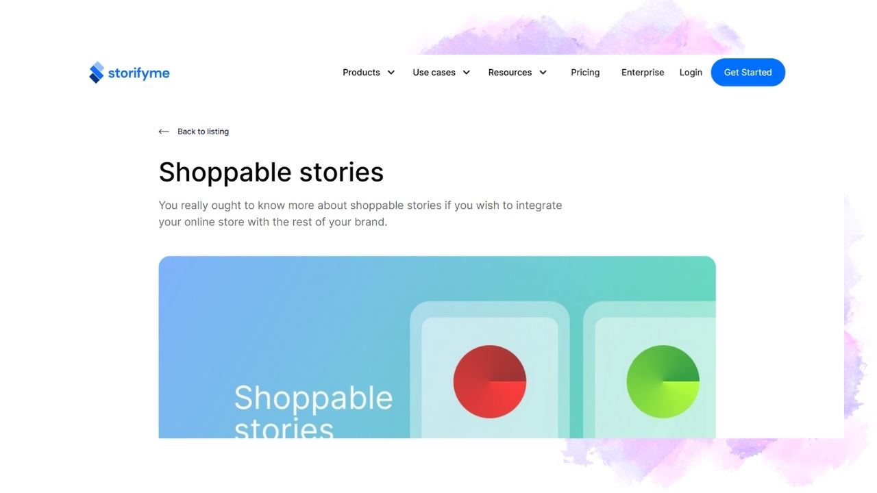 Image showing StorifyMe app 