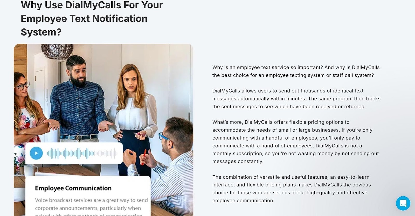 Screenshot showing a blog post.
