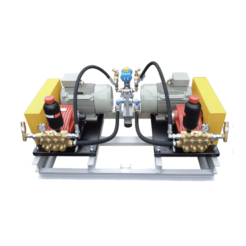 Speck Triplex high-pressure plunger pump unit