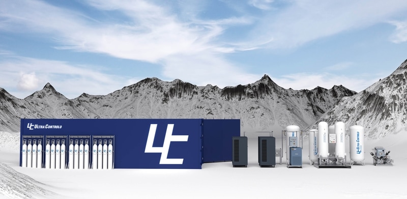 ULTRAOX oxygen plant in a container