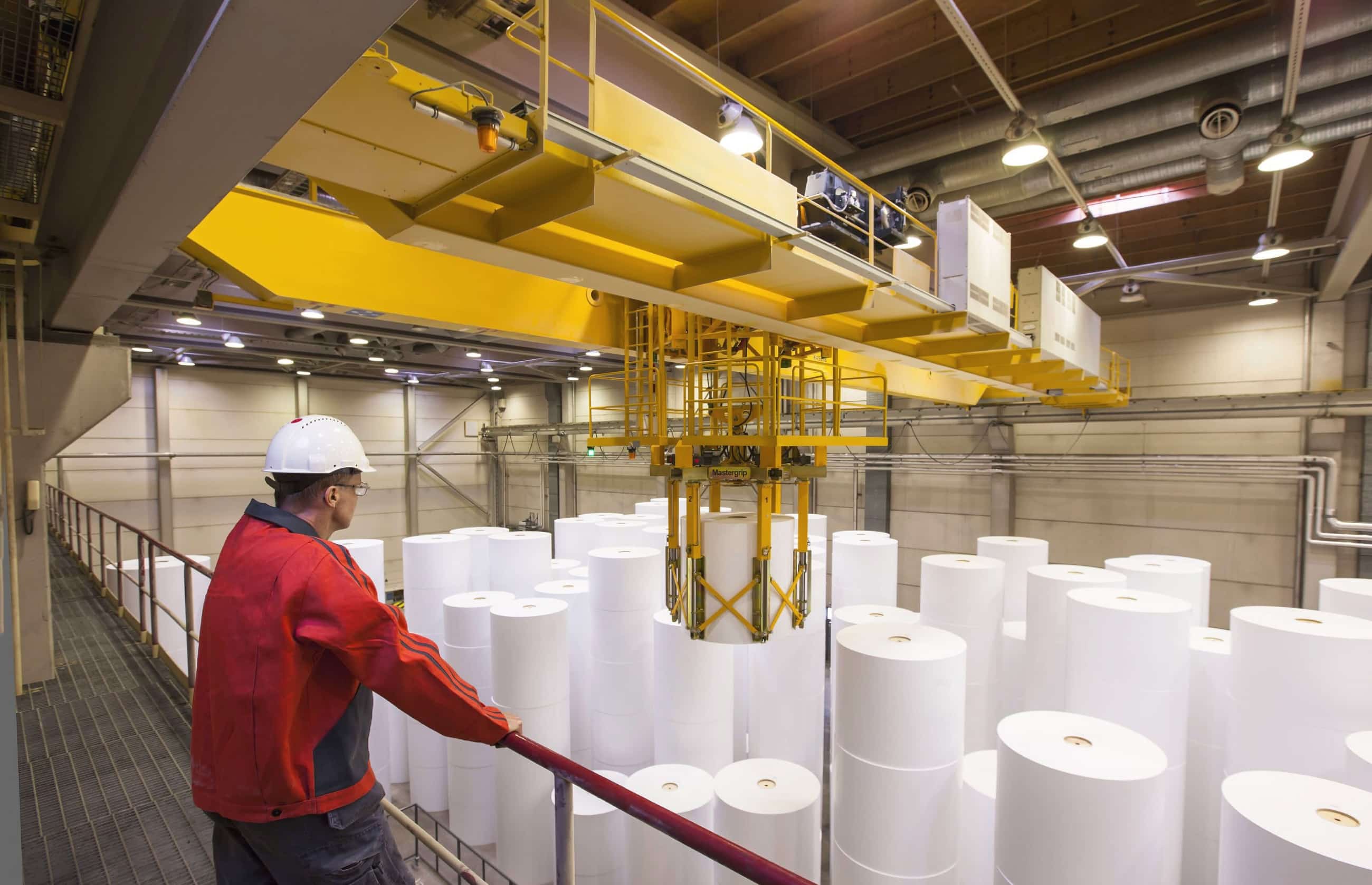 Pulp and paper - Industry Solutions | Ultra Controlo