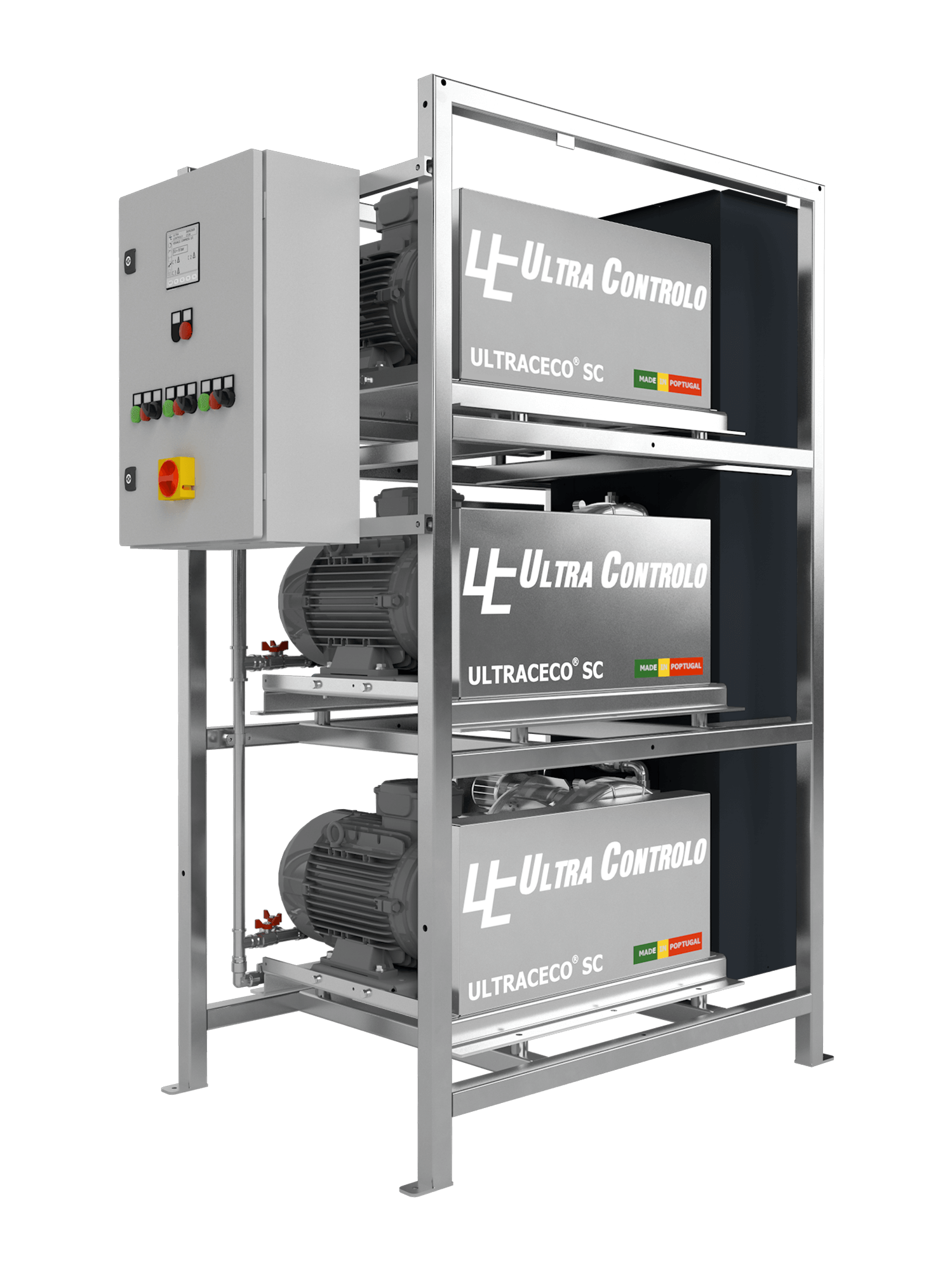 Compressed Air Plant is a modular, oil-free, medical air production system.