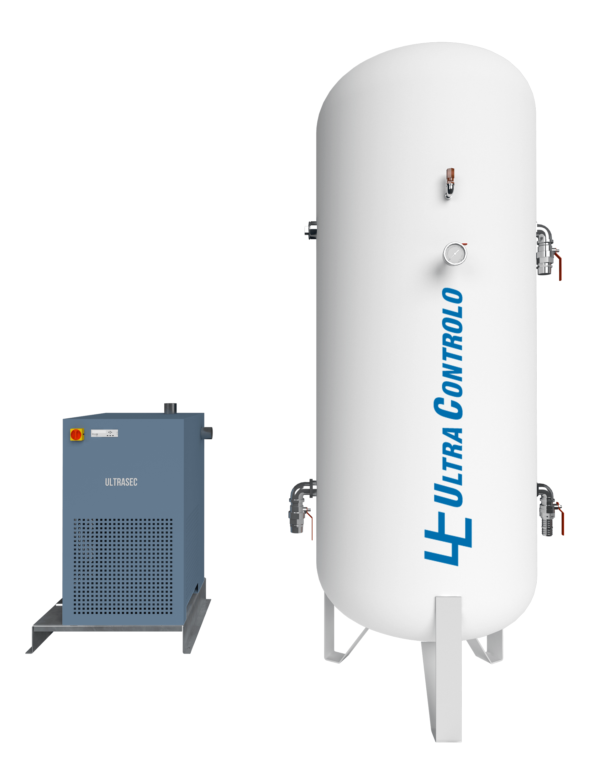 For high-pressure medical air systems