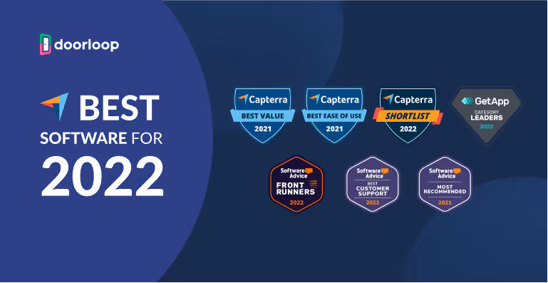 DoorLoop Awarded by Gartner in 7 Major Categories