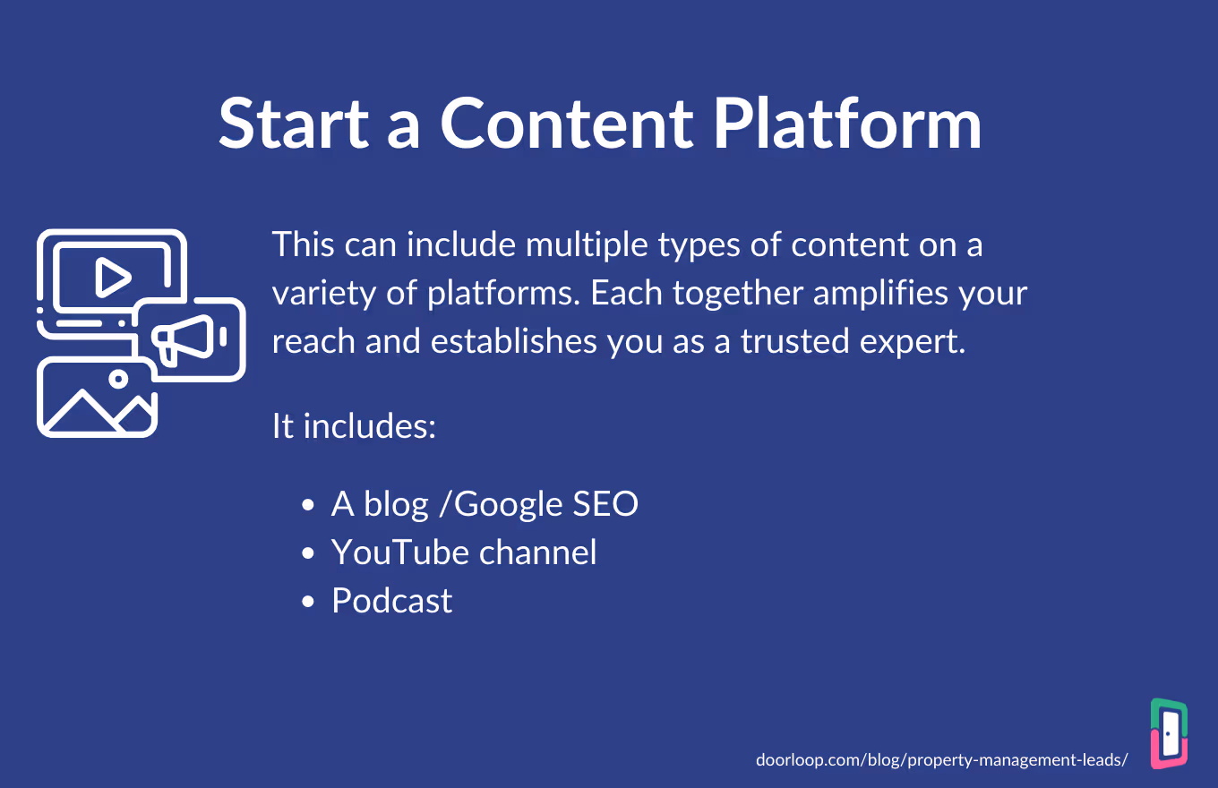 Start a Content Platform