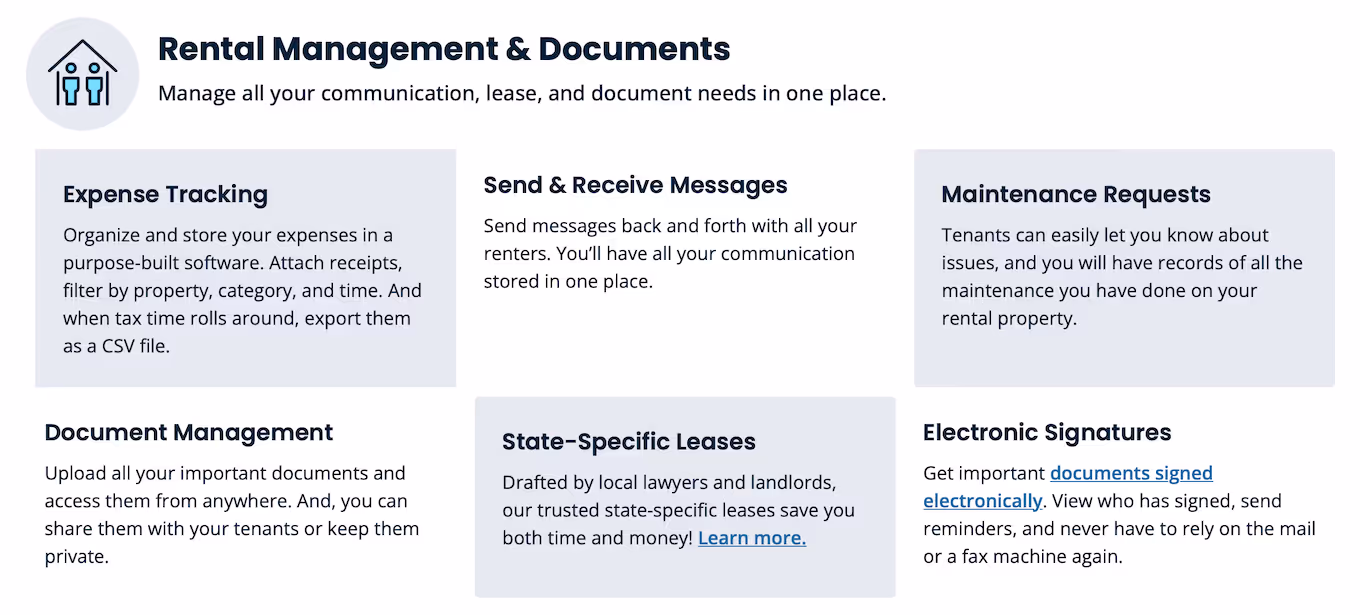 Turbotenant features
